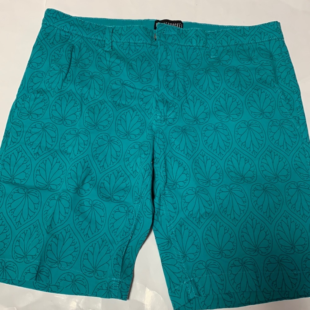 Knickerbocker vintage design green print color size 36W